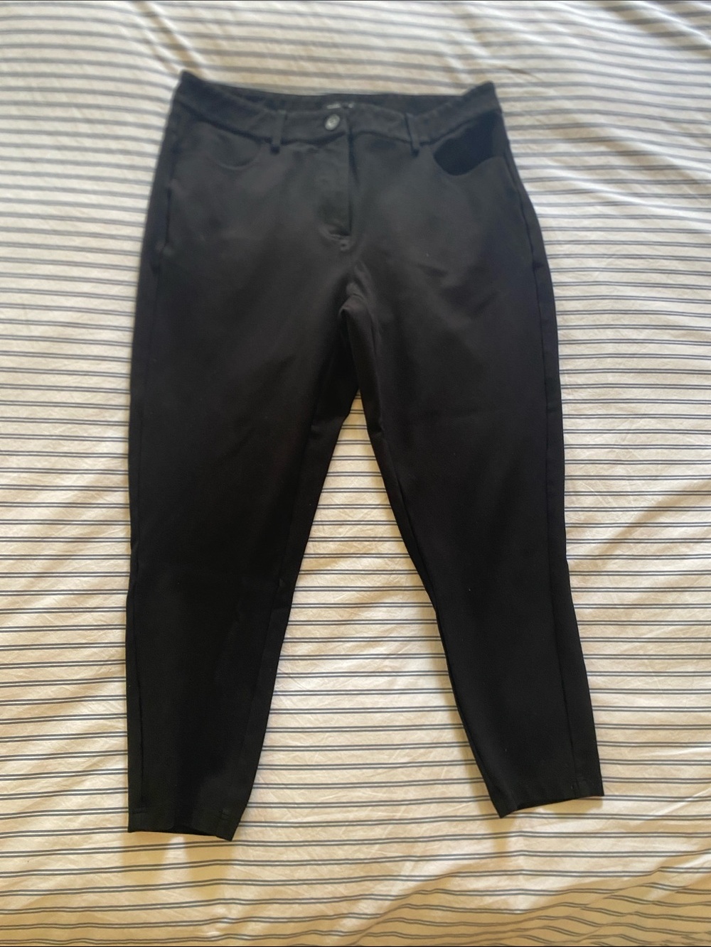 Universal Standard Black Ankle Pants